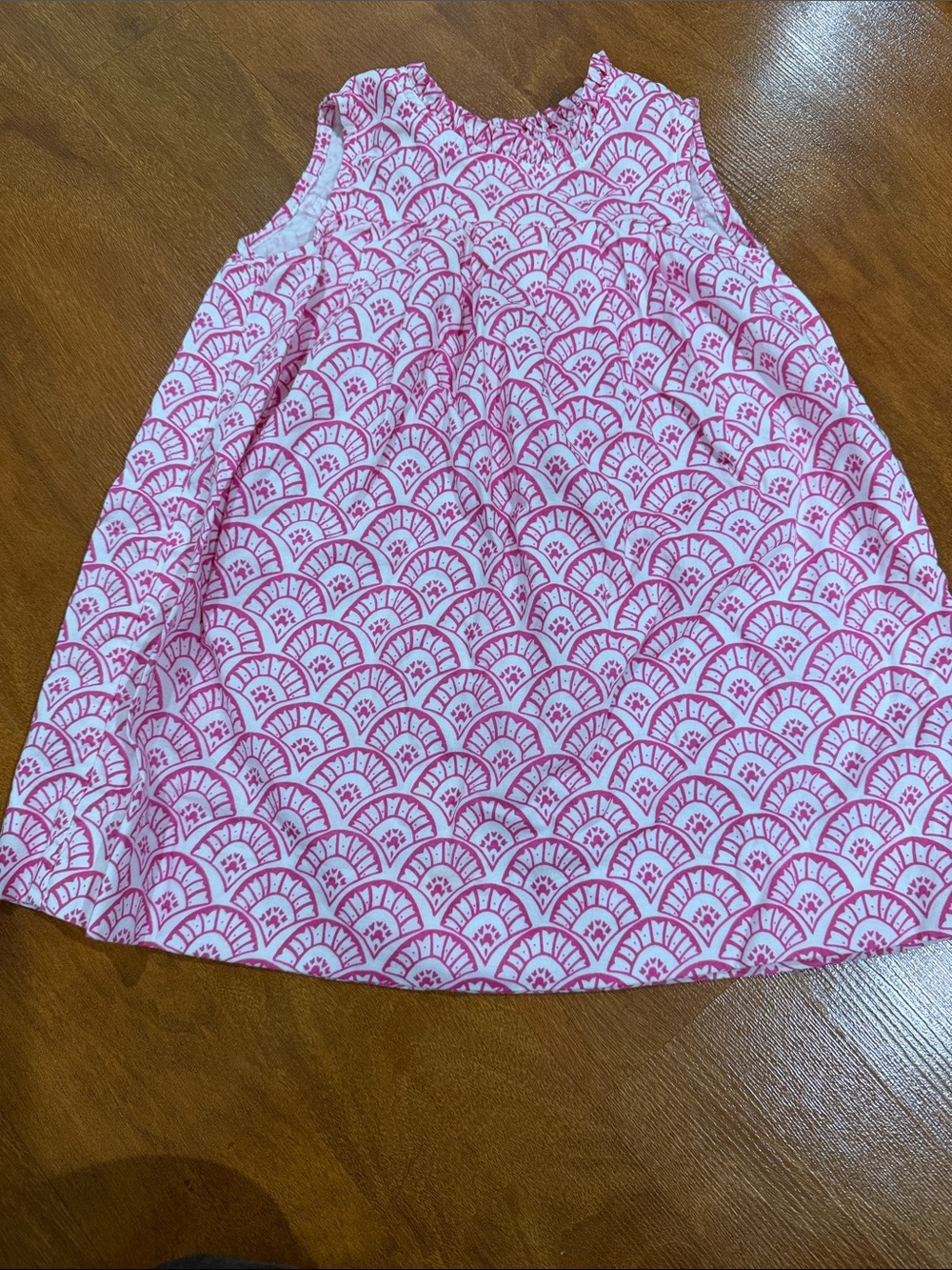 Cute pink light weight tank dress